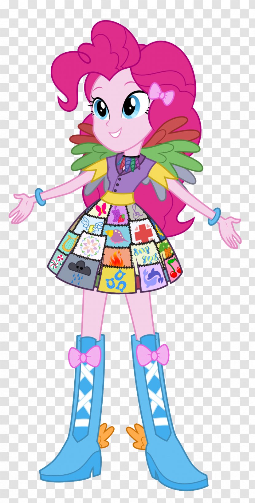 Pinkie Pie Twilight Sparkle Applejack Rainbow Dash Rarity - Clothing Transparent PNG