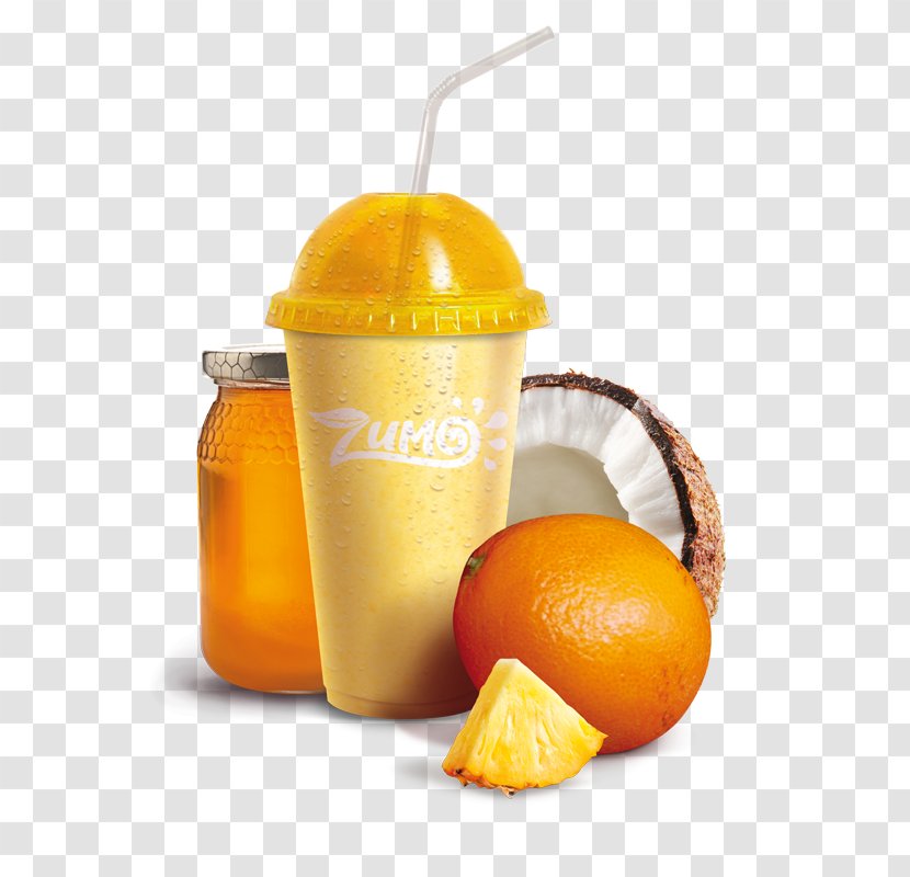 Orange Juice Vegetarian Cuisine Drink Muesli Smoothie - Frozen Yogurt - Coco Rico Transparent PNG