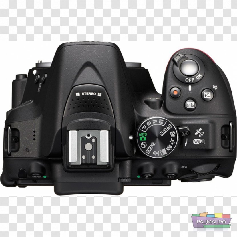 Digital SLR Nikon DX Format Camera Active Pixel Sensor - Lens Transparent PNG