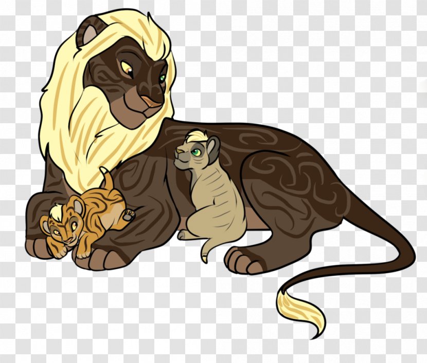 Cat Lion Tiger Canidae Illustration - Like Mammal - Family Transparent PNG