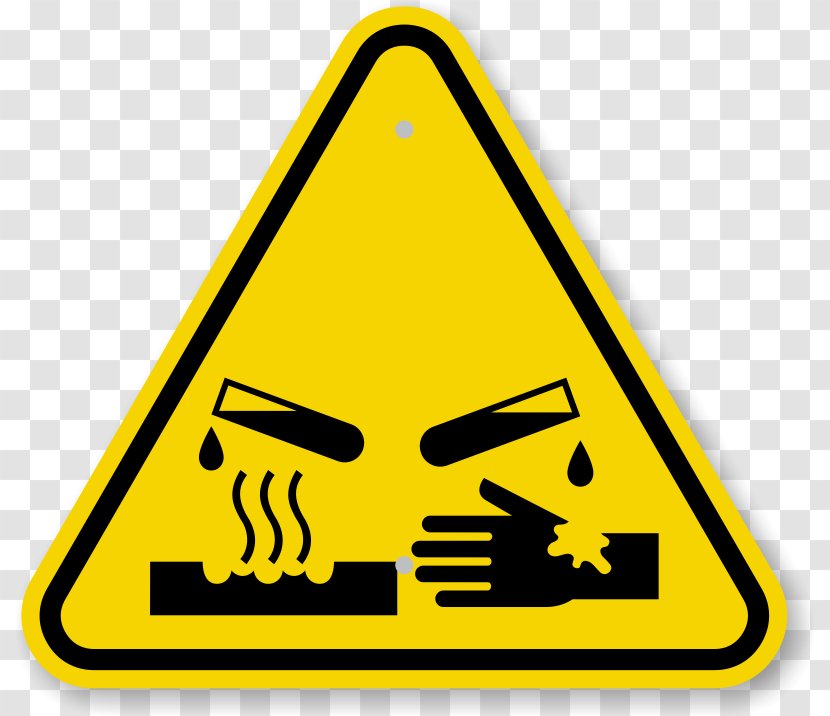 Hazard Symbol Dangerous Goods Warning Sign - Caution Triangle Transparent PNG