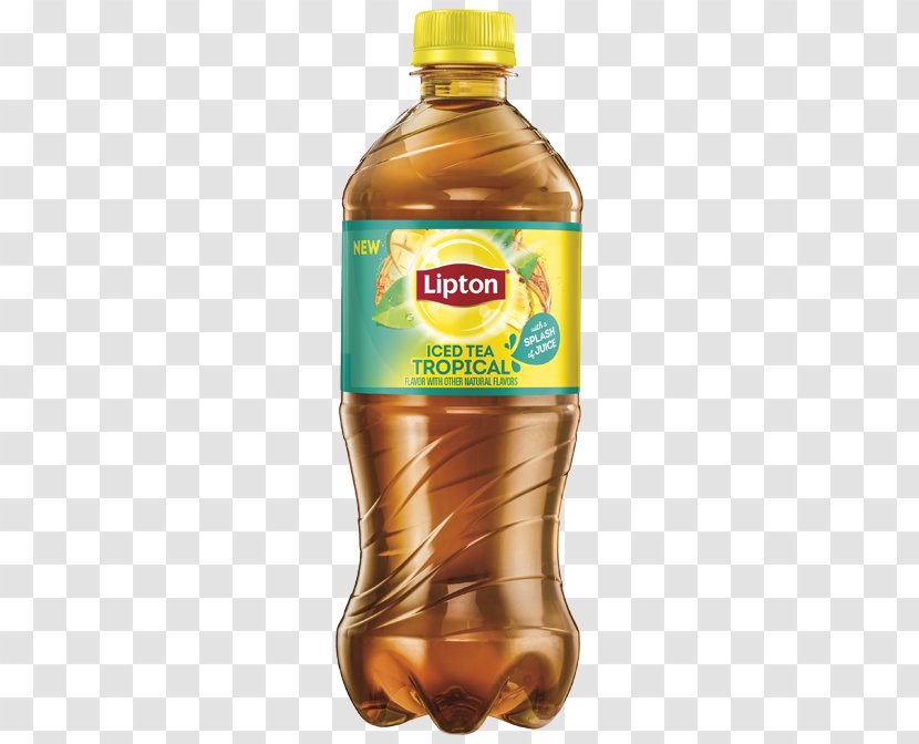 Iced Tea Juice Green Lipton - Citrus - Peach Splash Transparent PNG