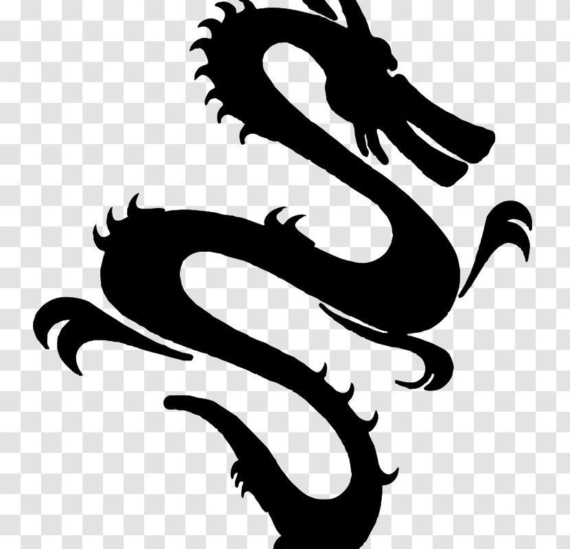 China Chinese Dragon Clip Art - Monochrome - Wind Book Cover Transparent PNG