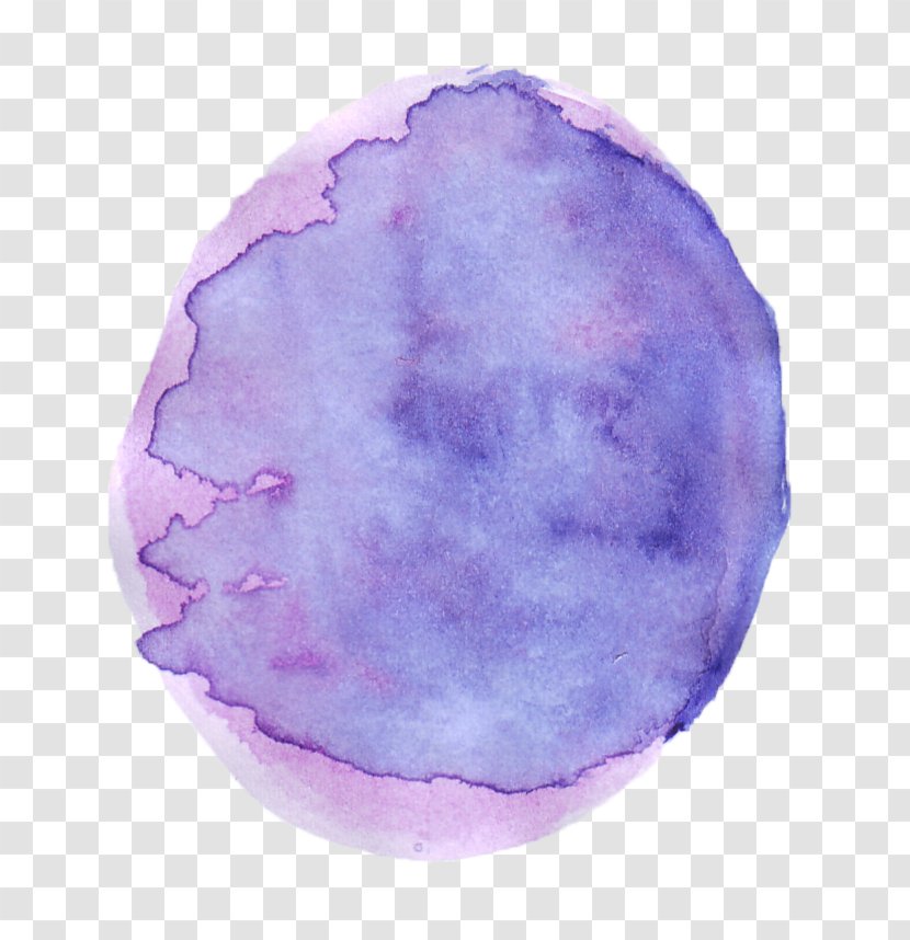 Watercolor Painting Drawing Purple Lavender - Broken Heart - Cactus Transparent PNG