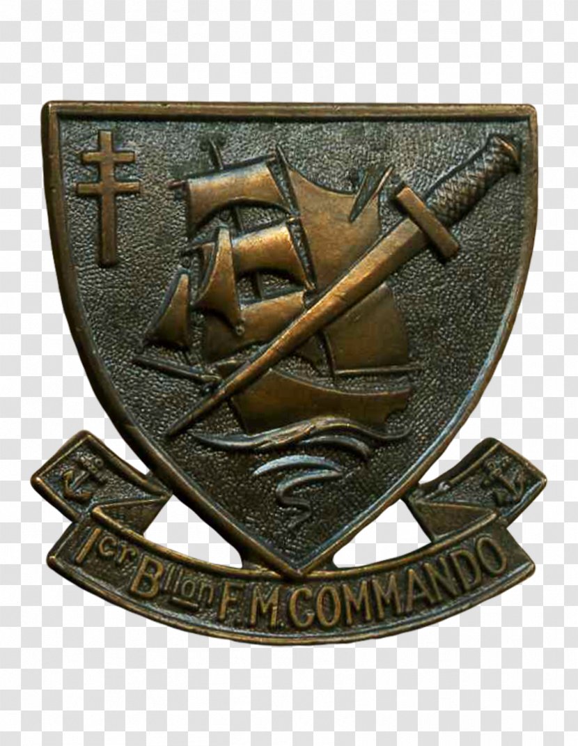 Bronze Medal Fusiliers Marins - Boats Badge Transparent PNG