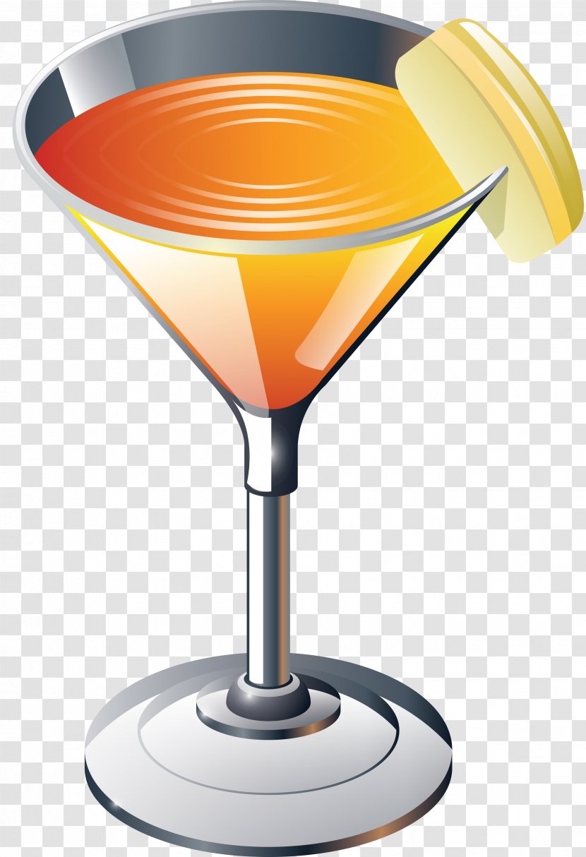 Wine Cocktail Martini Glass Drink - Wineglass Transparent PNG