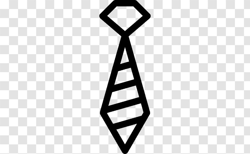 Necktie - Black And White - Logo Transparent PNG