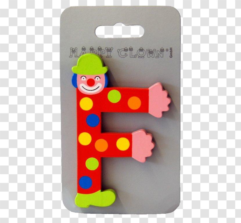 Toy Material - Letter - Happy Clown Transparent PNG
