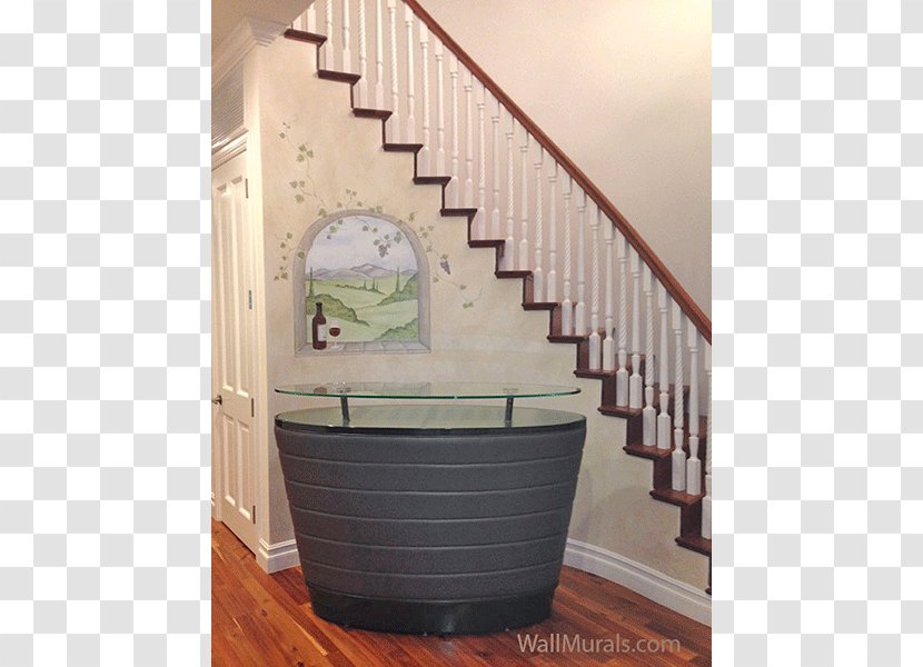 Mural Window Stairs Wall Arch - Wood Transparent PNG