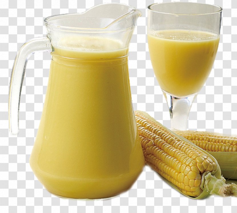 Orange Juice Milkshake Health Shake Maize - Food - Corn Transparent PNG