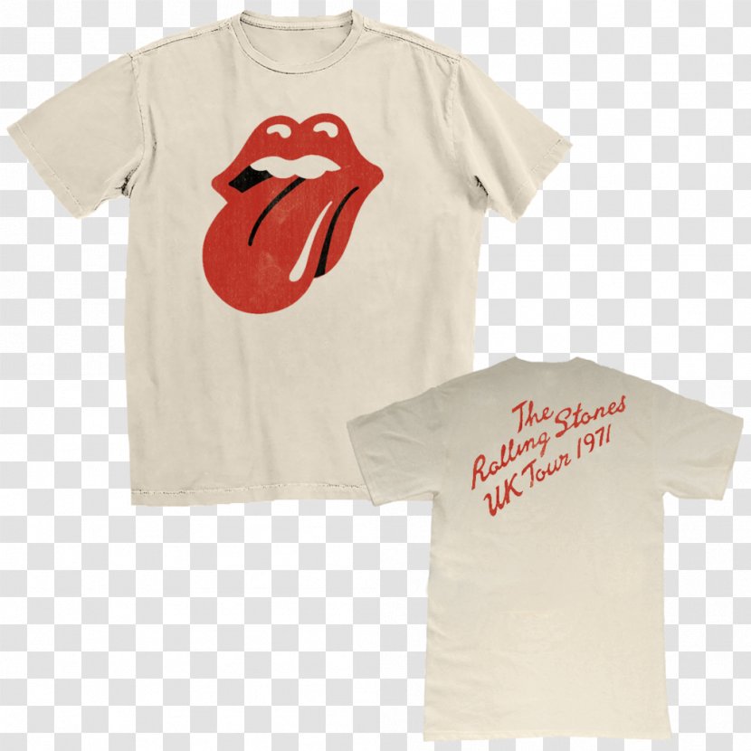T-shirt The Rolling Stones UK Tour 1971 American 1972 Sleeve - Graffiti Dad T Shirt Transparent PNG