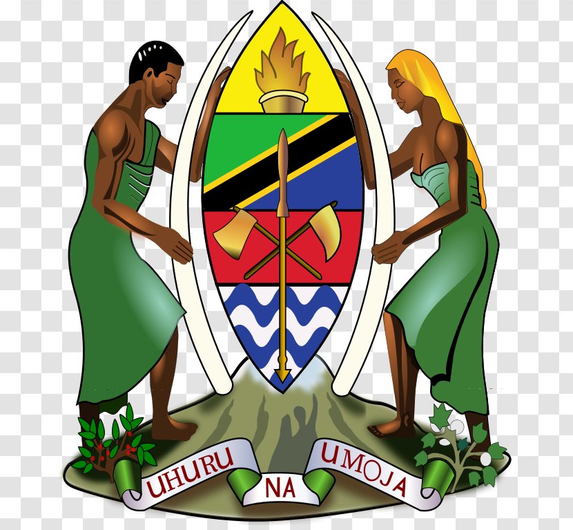 Coat Of Arms Tanzania Flag Dar Es Salaam National Emblem - Tanzanya Transparent PNG