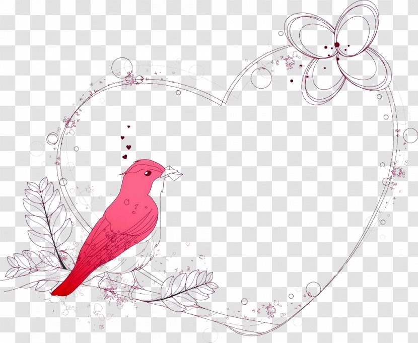Bird - Watercolor - Messenger Red Birds Transparent PNG
