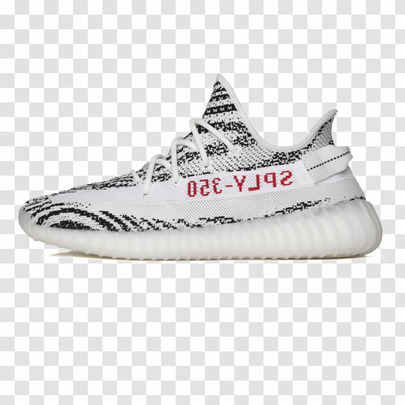 Adidas Yeezy Sneakers White Shoe - Cross Training Transparent PNG