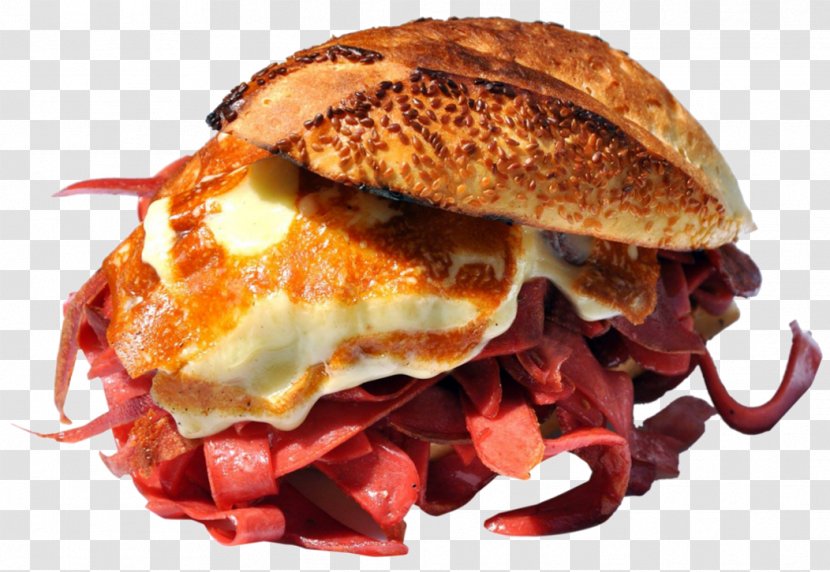 Breakfast Sandwich Kumru Fast Food Toast Ham And Cheese - Hamburger Transparent PNG