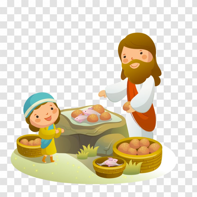 Child Clip Art - Resurrection Of Jesus - Vector Resurrected With Food Transparent PNG