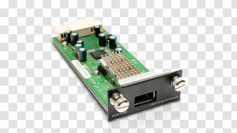 Microcontroller Network Cards & Adapters XFP Transceiver 10 Gigabit Ethernet D-Link - Interface Controller - Xfp Transparent PNG
