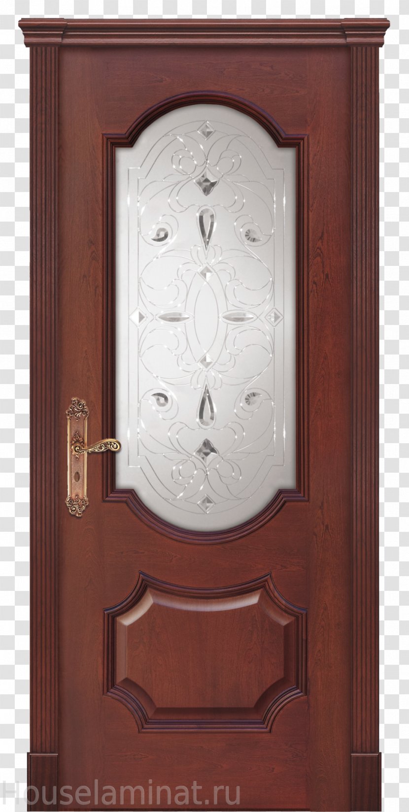 Milano Doors Geneva Wood Stain Mahogany - Door Transparent PNG