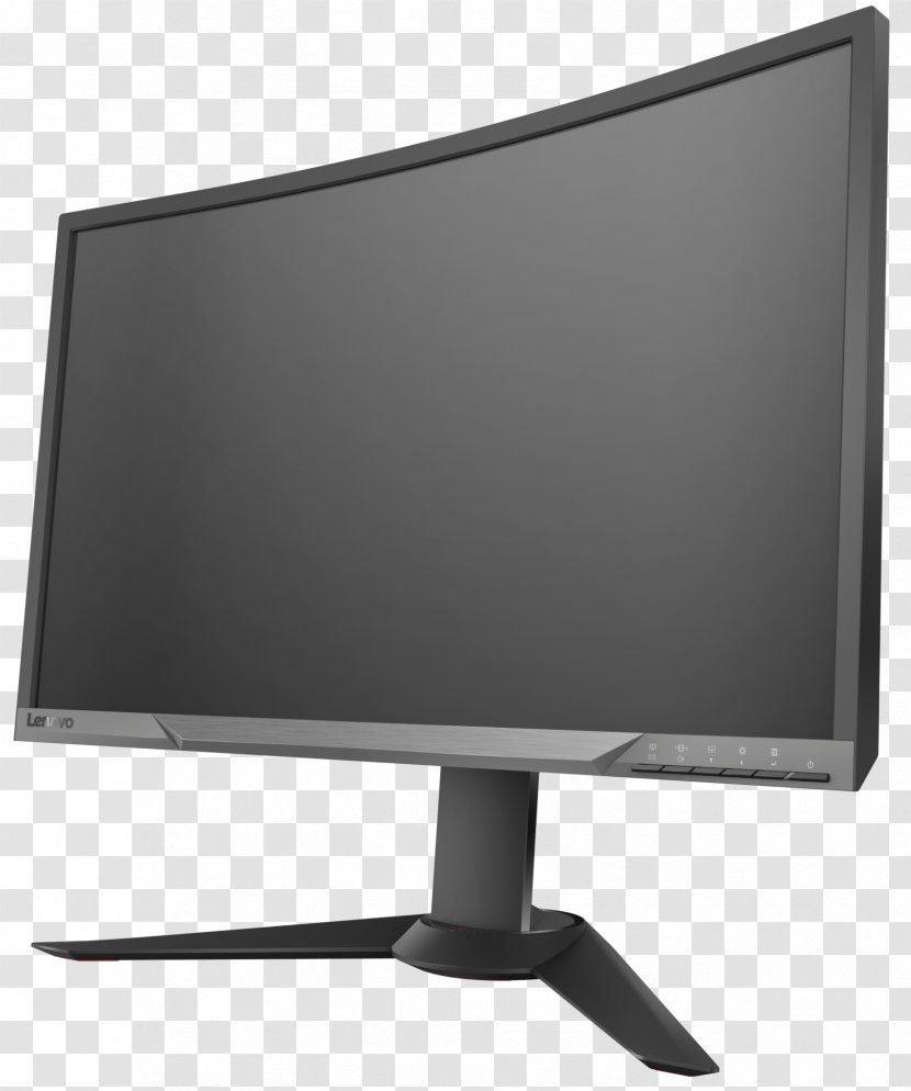 LED-backlit LCD Lenovo ThinkVision Computer Monitors 65Begac1It Monitor Led 27 - Television Set - Opened Box Transparent PNG