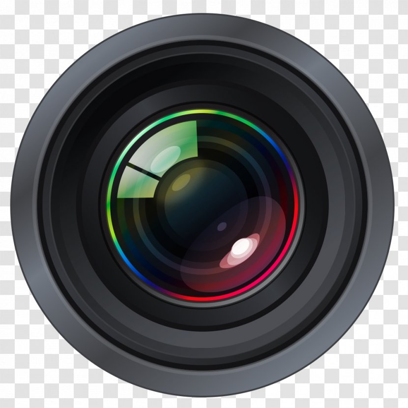 Camera Lens Digital Cameras Clip Art - Fisheye Transparent PNG