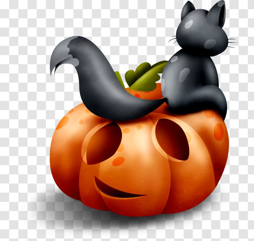 Jack-o'-lantern Clip Art Halloween Portable Network Graphics Image - Fruit Transparent PNG