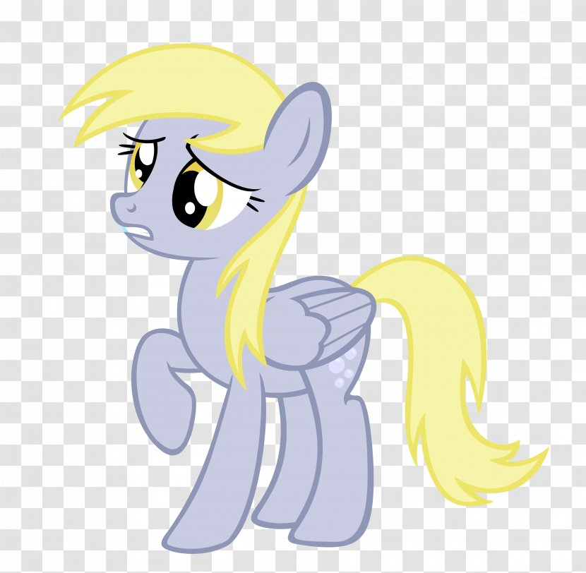 Derpy Hooves My Little Pony Rainbow Dash - Tail Transparent PNG