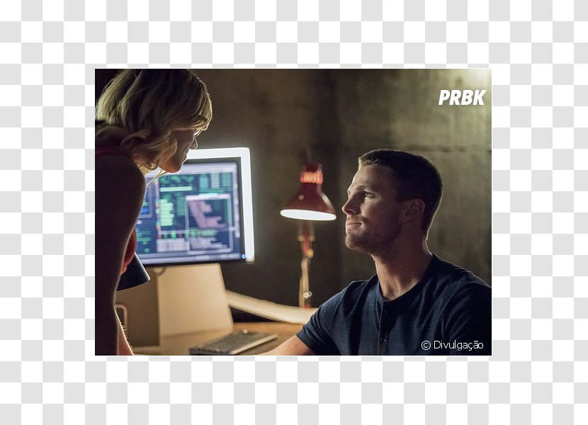 Oliver Queen Felicity Smoak Green Arrow Damien Darhk - Star City - Season 4Emily Bett Rickards Transparent PNG