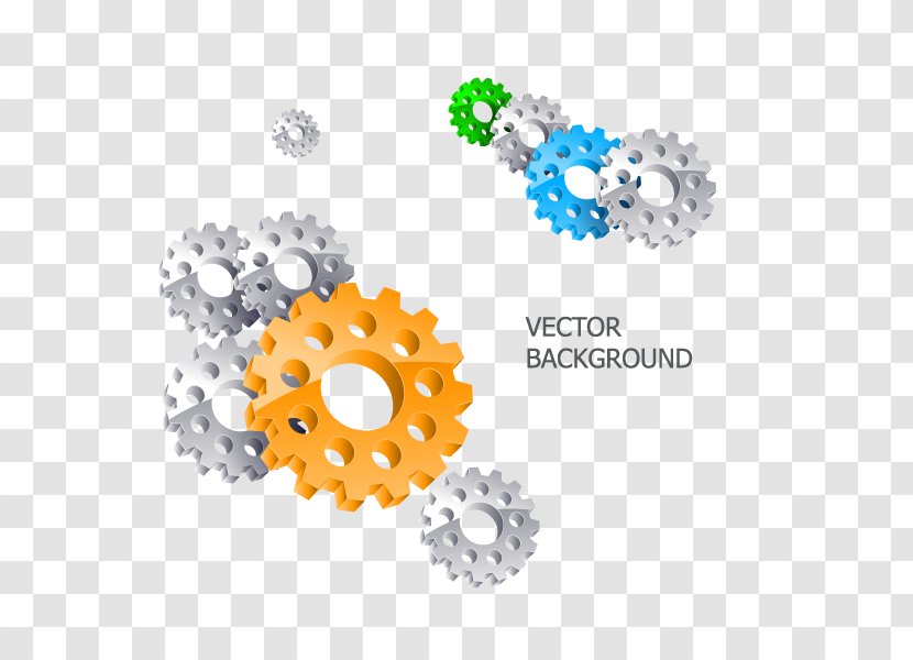 Gear Euclidean Vector - Point - Color Gears Transparent PNG