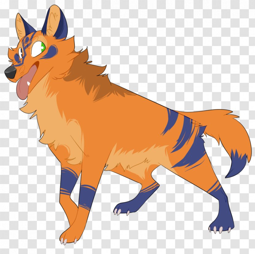 Red Fox Dog Clip Art Illustration Fauna - Wildlife Transparent PNG