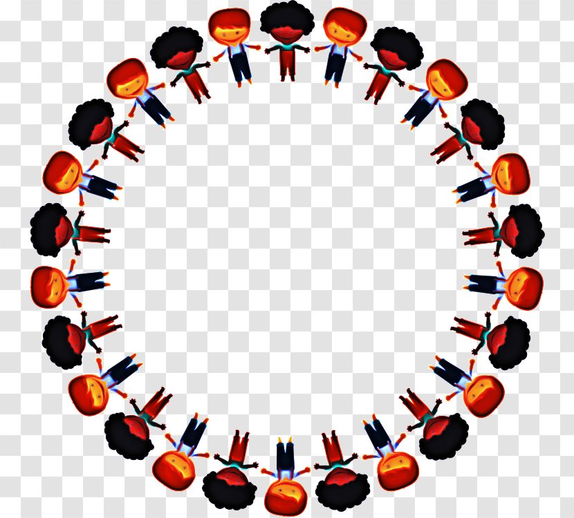 Brush Circle - Earring - Jewellery Orange Transparent PNG