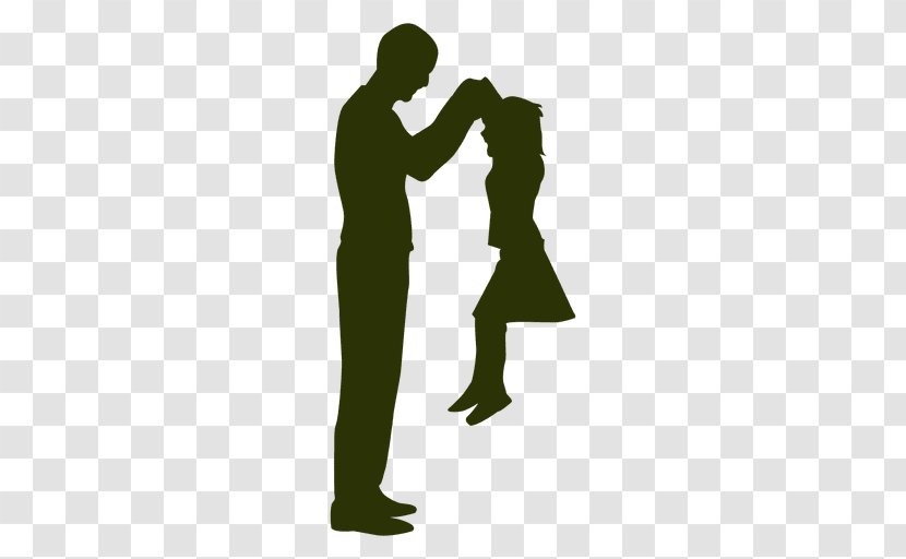 Father Daughter Silhouette Son - Communication Transparent PNG
