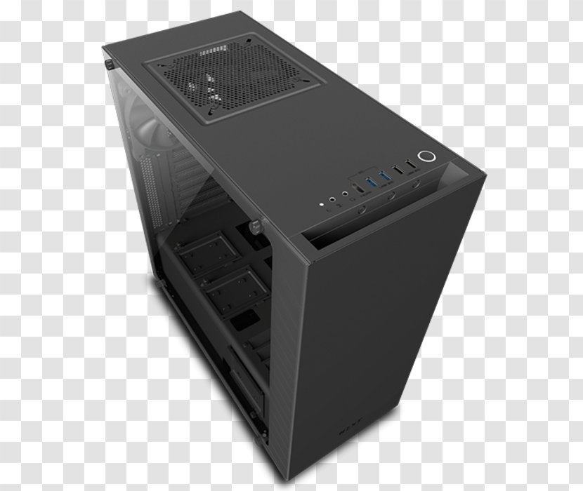 Computer Cases & Housings Power Supply Unit Nzxt ATX Gaming - System - Engenharia Transparent PNG