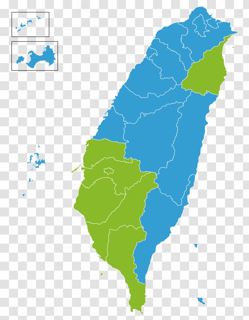 Taiwan General Election, 2016 Blue Sky With A White Sun Taiwanese Local Elections Map Transparent PNG