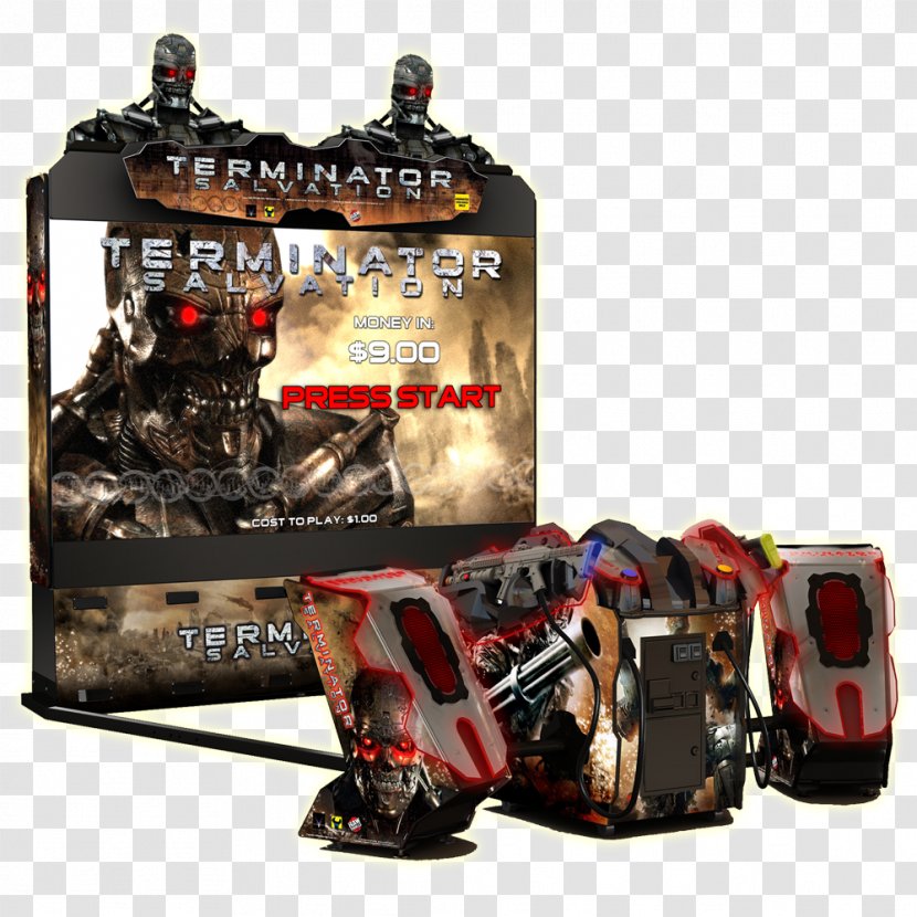 Terminator Salvation 2: Judgment Day Arcade Game Video - Amusement - Mega Sale Transparent PNG