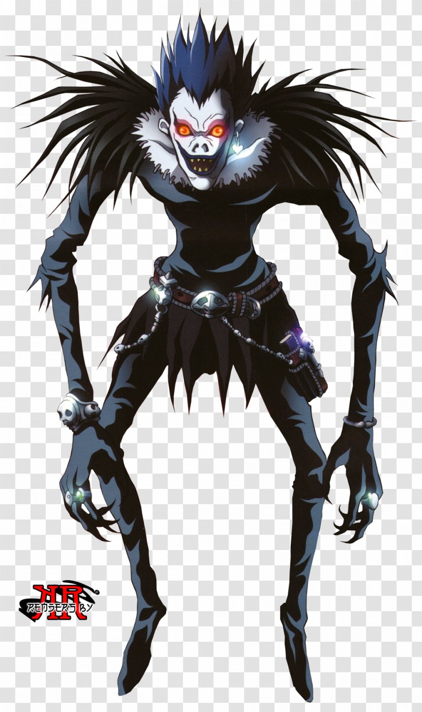 Ryuk Light Yagami Misa Amane Mello Rem - Cartoon - Dead Transparent PNG