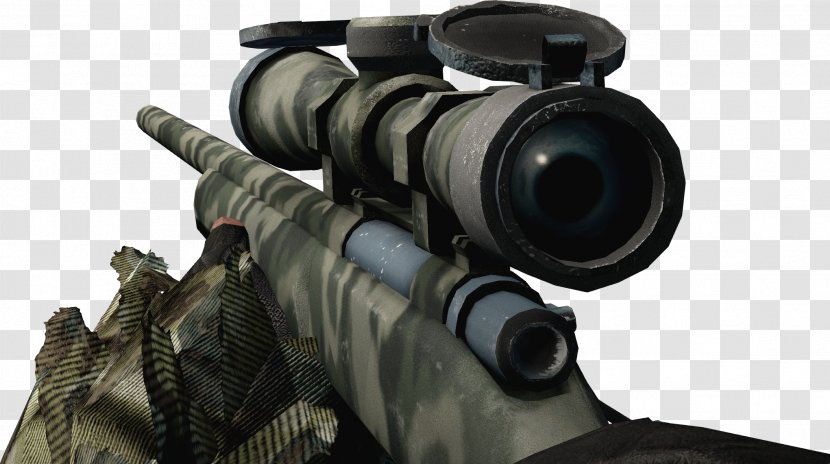Battlefield: Bad Company 2 Battlefield 3 Call Of Duty: Modern Warfare M24 Sniper Weapon System Wiki - Rifle Transparent PNG