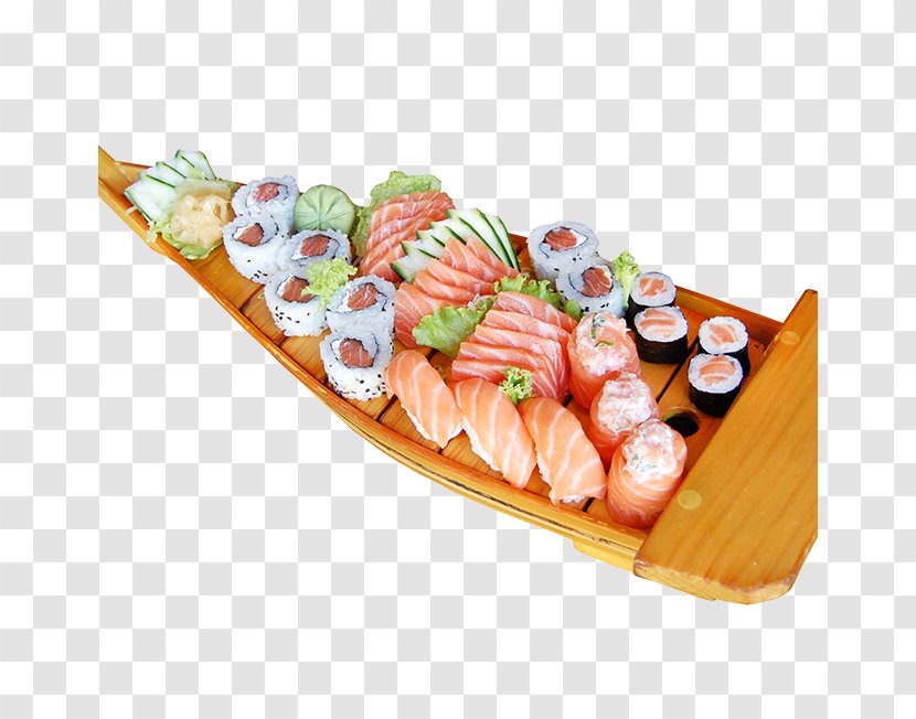 Sashimi California Roll Sushi Smoked Salmon - Daisho Vargas Indaiatuba Transparent PNG