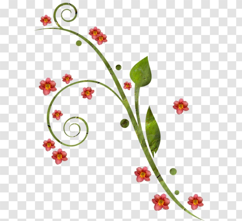 Floral Design Ornament Painting - Es Transparent PNG