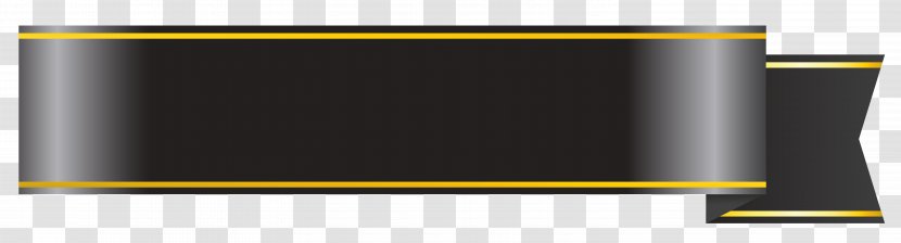 Brand Rectangle Yellow - Banner Transparent PNG