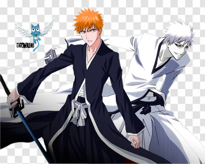 Ichigo Kurosaki Rukia Kuchiki Byakuya Orihime Inoue Kenpachi Zaraki - Frame Transparent PNG