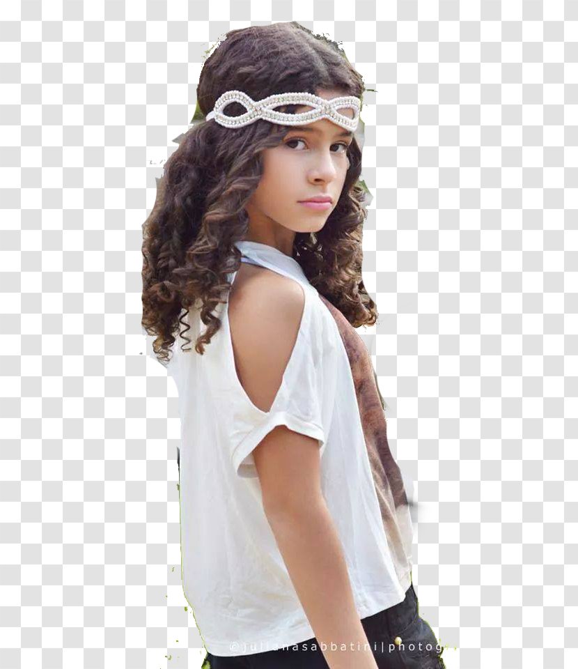 Chiquititas Headpiece Long Hair Wig - Coloring - Roob Transparent PNG
