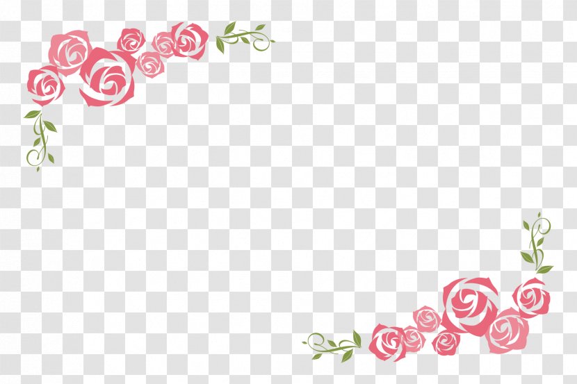 Rose Frame. - Art Transparent PNG