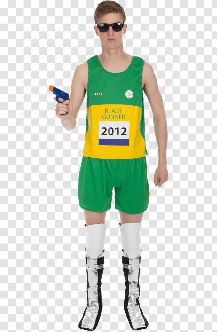 Oscar Pistorius Amazon.com Paralympic Games Halloween Costume - Reeva Steenkamp - Homme Transparent PNG