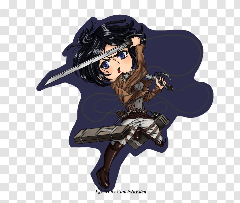 Attack On Titan DeviantArt - Watercolor - Black Clover Transparent PNG