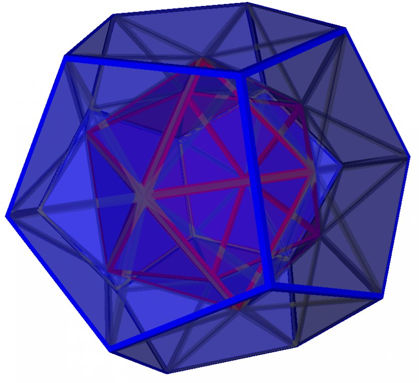 Cobalt Blue Symmetry Crystallography Pattern - Design Transparent PNG