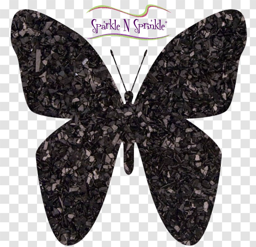 Butterfly Stencil Paper Orange Moth - Purple - Glitter Sprinkle Transparent PNG