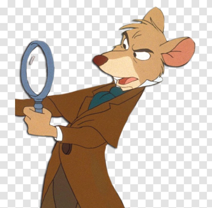 Professor Ratigan Basil Of Baker Street Detective - Finger Transparent PNG