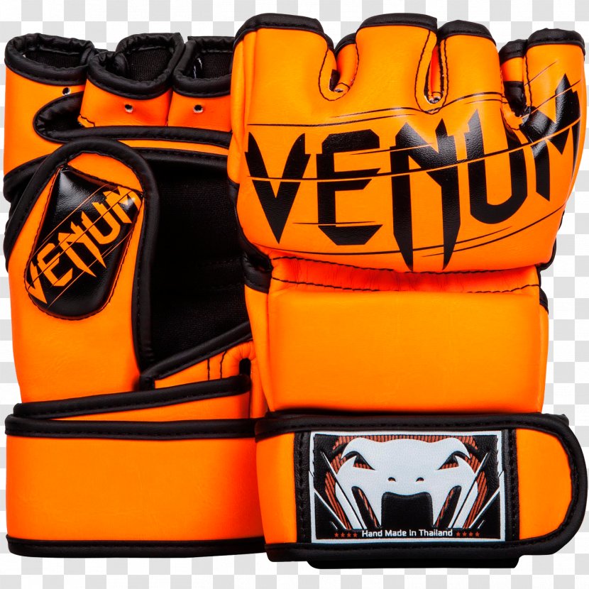Venum MMA Gloves Mixed Martial Arts Boxing - Glove Transparent PNG