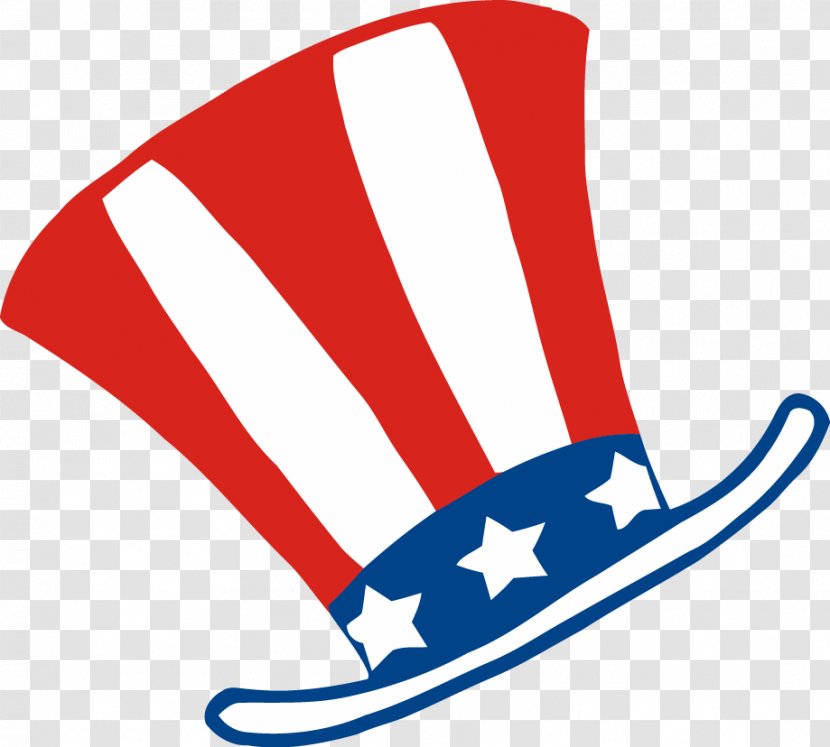 Uncle Sam Independence Day Hat Clip Art - Logo Transparent PNG