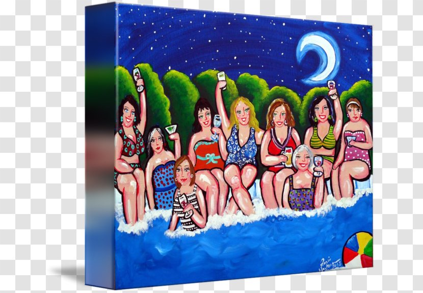 Art Inflatable Gift Swimming Pool Wall - Poster Transparent PNG